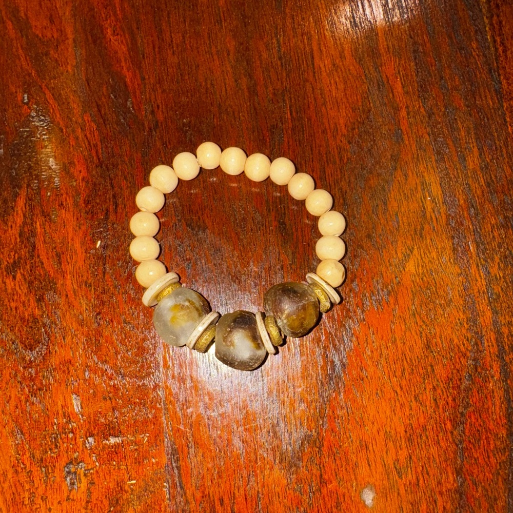 Natural Beaded Bracelet
